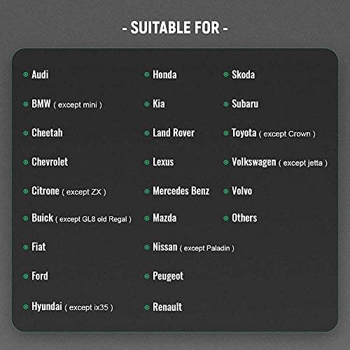 Xizopucy Steering Wheel Covers Gray Universal Microfiber Leather, Suitable for 14 1/2-15 inch Car Steering Wheel Cover, Breathable, Anti Slip & Odor