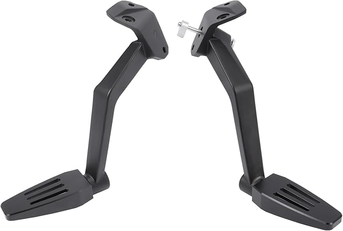 Rear Passenger Seat, Soft Seat Pad with Grap Handles with Right and Left Side Passenger Footpeg Kit fits for Can-Am Ryker Ryker 600 900 (MAX Mount 219400800 Required)