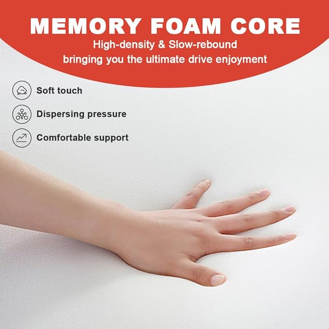 5 Seat Covers Fit for Acura ILX 2013-2022, Waterproof Premium Leather Automotive Accessories Seat Protectors Seat Cushions Wear-Resistant Car Seat Covers(Black&Red,Full Deluxe)