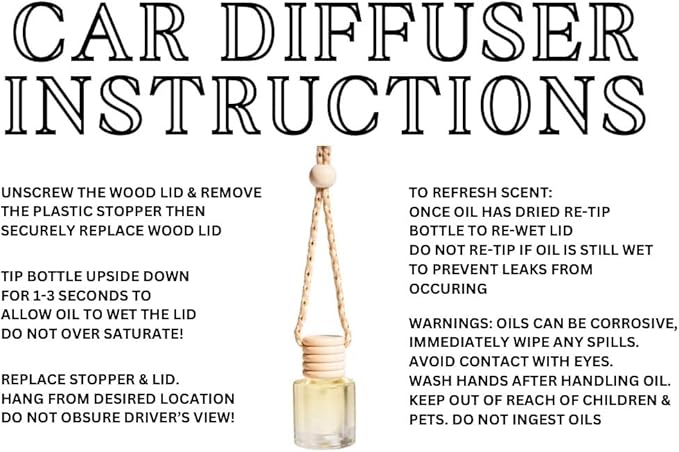 Fraser Fir Seasonal Car & Closet Air Freshener – Hanging Essential Oil Diffuser, Modern and Long Lasting Scent for Car, Bathroom, Closet – 2-Pack Air Freshener for men and women