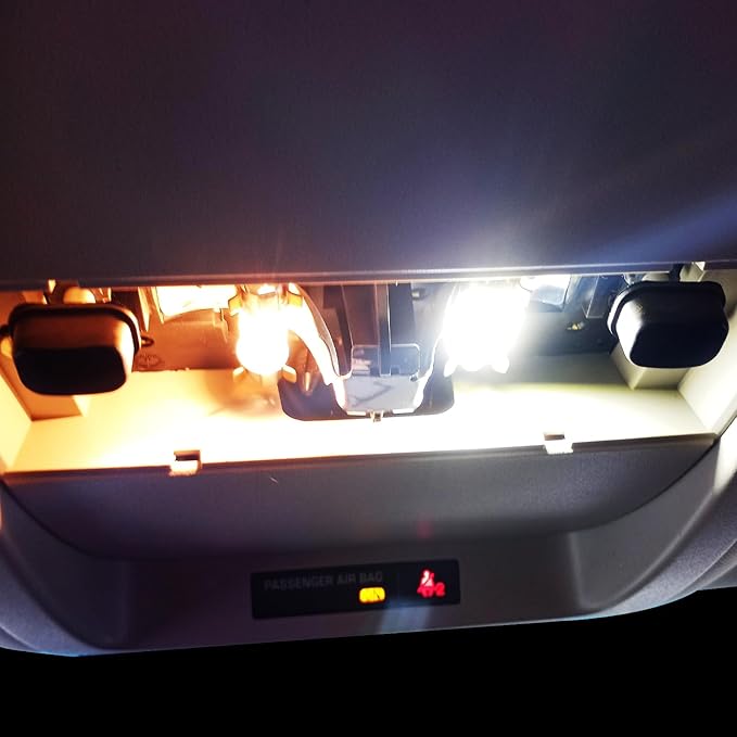 EASY EAGLE 12Pcs Super Bright LED Interior Lights, 6000k White Bulb Kit for Chevy Silverado 2007 2008 2009 2010 2011 2012 2013 All Models Light Accessories+Install Tool