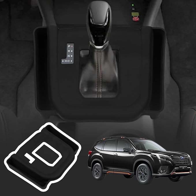 Central Control Silicone Gear Shift Panel Trim Cover for Forester 2025 2026 (Base Premium Sport Wilderness Limited Touring) Gear Shift Control Anti-Scratch Panel Protective Cover