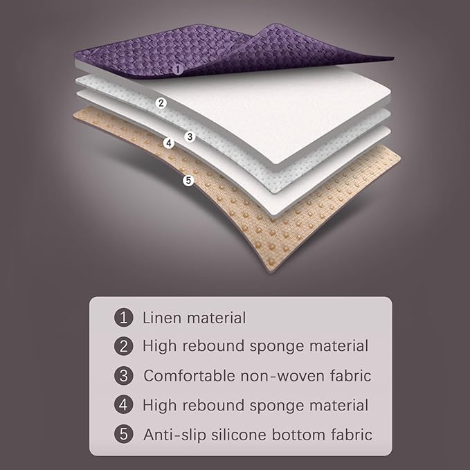 Dark Purple Back Seat Cover, Rear Car Seat Cover for Cars Truck SUV,Seat Covers with Storage Pocket(Dark Purple-Back Seat)