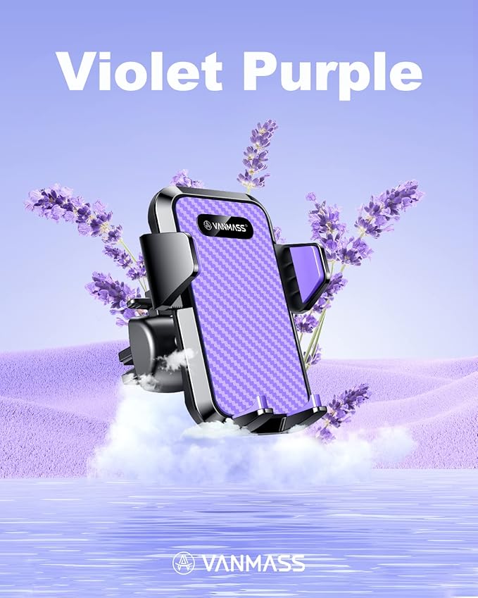 VANMASS ใ85+LBS Strongest Suction & Military-Gradeใ2026 Ultimate Car Phone MountใPatent Safety CertsใCell Phone Holder Truck Stand Dashboard Windshield Vent for iPhone 17 16 15 Pro Max 14 for Samsung