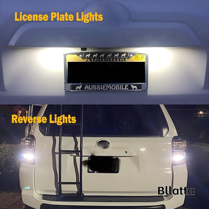 18pcs Super bright White 6000K LED Interior Light Kit for Toyota 4Runner 2010-2013 2014 2015 2016 2017 2018 2019 2020 2021 2022 Interior LED Lighting Kit+License Plate Light, Installation Tool