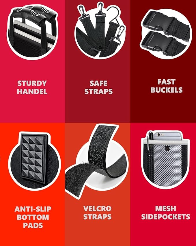 Car Trunk Organizer with Portable Leak Proof Cooler Bag, 3 Compartments Collapsible Car Organizers and Storage with Foldable Cover, Christmas Gifts, Suitable for SUV, Auto, Truck, Minivan