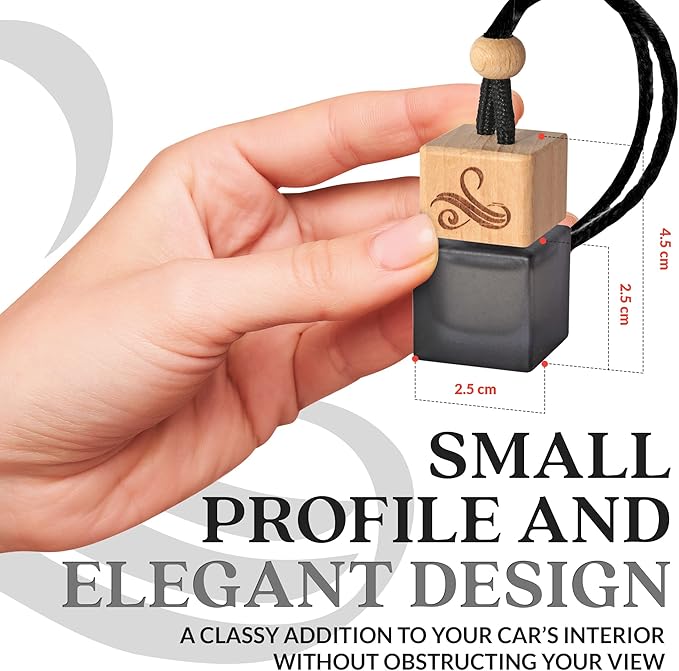 Greed Car Air Freshener for Men | Aventos Perfume Inspired Fragrances | Strong Car Freshener with Odour Eliminator Technology | Creed Air Freshener | Long Lasting Automotive Freshener by Perfa