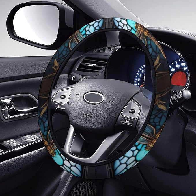 10 Pcs Dragonfly Universal Car Seat Covers Full Set, Breathable & Washable Car Seat Covers Full Sets, Fashionable Dragonfly Covers for Cars Interior, Universal Fit