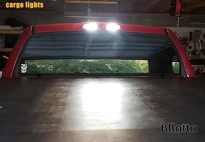 12pcs White 6000K LED Interior Light Kit for Chevrolet Silverado/GMC Sierra 2007 2008 2009 2010 2011 2012 2013 Interior LED Lighting Kit + License Plate Lights and Install Tool