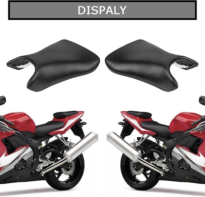 PSLER Front Rider Driver Seat Pillion Cushion For Yamaha YZF R6 2003 2004 2005