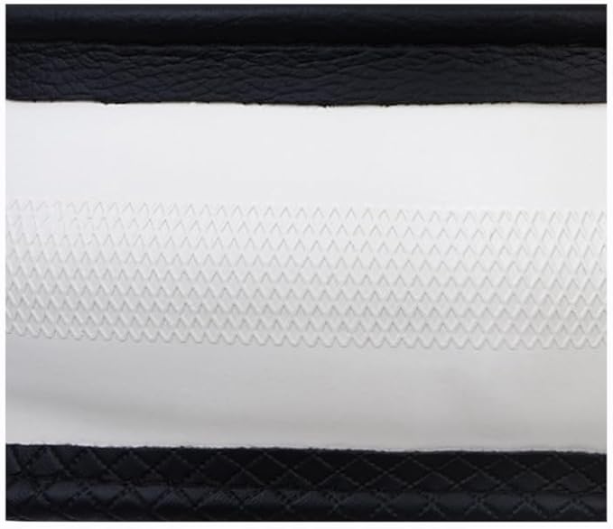 Flying Banner car Steering Wheel Cover Faux Leather Massage Universal fit 3D Honeycomb Hole Anti-Slip Sporty 15 Inches (Sliod Black Woven)