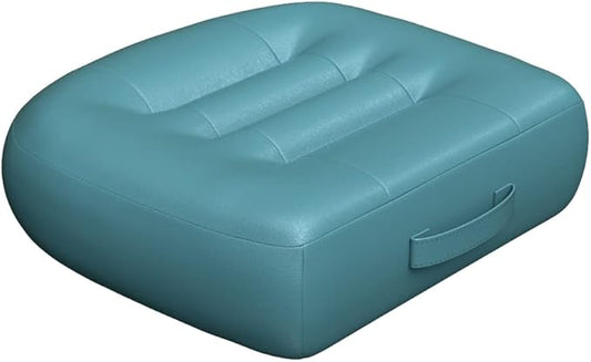 Back Cushion for Office Chair/with Carry Handle Car Seat Cushions for Short People Lower Back Pain Relief-for Car/Wheelchair/Computer and Desk Chair/Seat Cushion Pillow for Office Chair/Blue