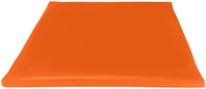 Motorcycle Seat Gel Pad Motorbike Seat Cushionn Shock Absorption Mats Reduce Fatigue Comfortable Soft Cooling Cushion DIY Office Chair Car Seat PadOrange(25 x 22 x 1cm)