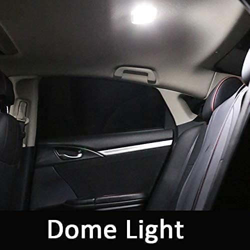 AWALITED 16pcs White Interior LED Lights Kit for 2004 2005 2006 2007 2008 2009 2010 Toyota Sienna Super Bright LED Map Dome Cargo Replacement Light Bulbs