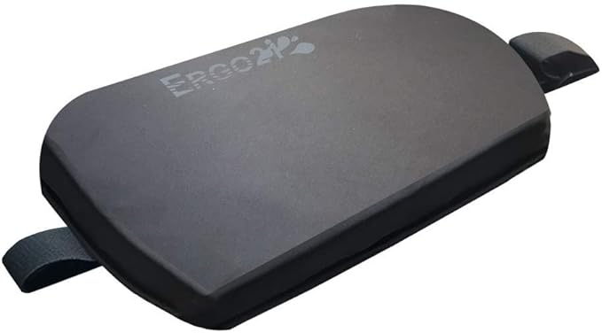 ERGO21 Neck & Back Support Lumbar Roll Made of Liquid Filled Membranes | Chair Back Support at Home, Office Chairs, Bed | Relief from Lower Back Pain, Neck Pain| Size, (16”W x 10”x 2”)