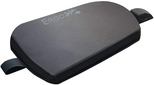 ERGO21 Neck & Back Support Lumbar Roll Made of Liquid Filled Membranes | Chair Back Support at Home, Office Chairs, Bed | Relief from Lower Back Pain, Neck Pain| Size, (16”W x 10”x 2”)