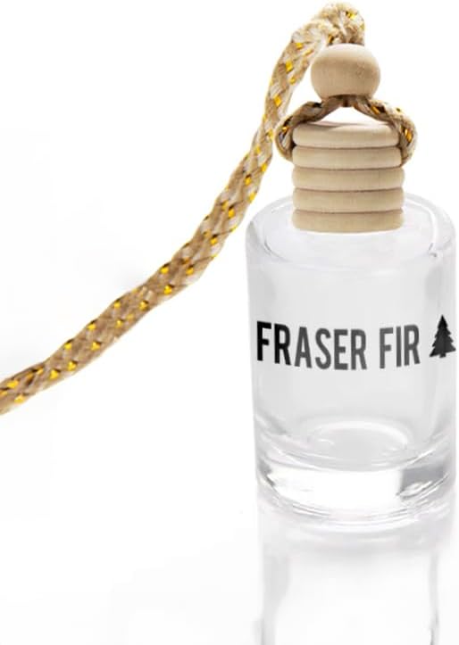 Fraser Fir Seasonal Car & Closet Air Freshener – Hanging Essential Oil Diffuser, Modern and Long Lasting Scent for Car, Bathroom, Closet – 2-Pack Air Freshener for men and women
