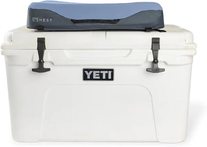 HEST Foamy Seat Cushion - Designed for Camping, Airplane Flights, Car Seats, and Office Chairs - Premium Comfort and Support on Any Surface - Temperature Resilient Foam - Waterproof Bottom