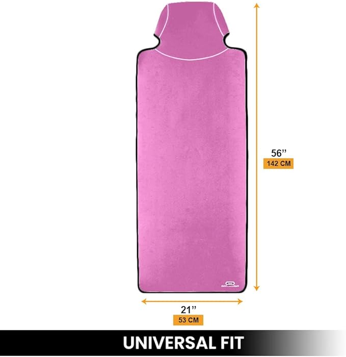 Gorla Gear Pink Premium Universal Fit Waterproof Stain Resistant Car Seat Cover Neoprene Non-Slip Bucket Seat Dog Sweat Proof Protector Save Your Leather Cloth Seats Automotive Van Truck SUV Sedan