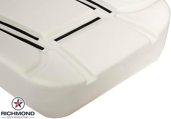 Richmond Auto Upholstery - Driver Side Bottom 50/50 Compatible with 1992-1997 Ford F-350 XLT Eddie Bauer, Replacement Seat Foam Cushion