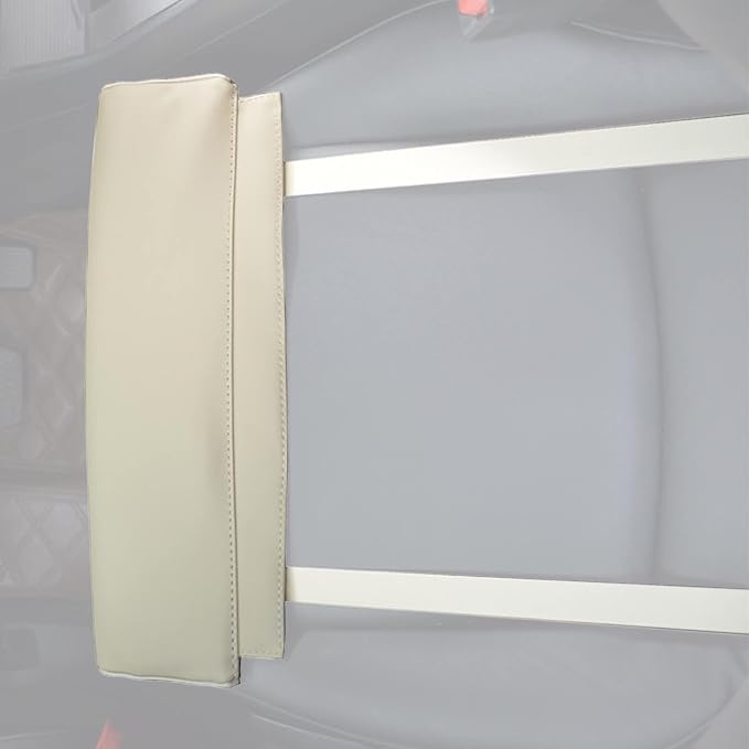 Car Leg Extender Leg Support Cushion for Car Driver Seat Office Chair, Universal Car Seat Extender Pad Leg Support Pillow for Cars Buses Trains Office Home (Beige)