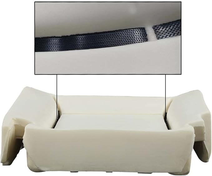 G-PLUS Seat Cushion Compatible with Dodge Ram 1500 2006-2008/Fit Dodge Ram 2500 3500 2006-2009 5180021AA Left Driver Seat Cushion Beige