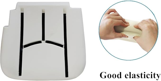 SecosAutoparts Driver Side Bottom Seat Foam Cushion Pad Insert Bottom Compatible with Chevy Silverado Sierra Tahoe Suburban Avalanche GMC Yukon 2003 2004 2005 2006 Replaces 88941606 19330710