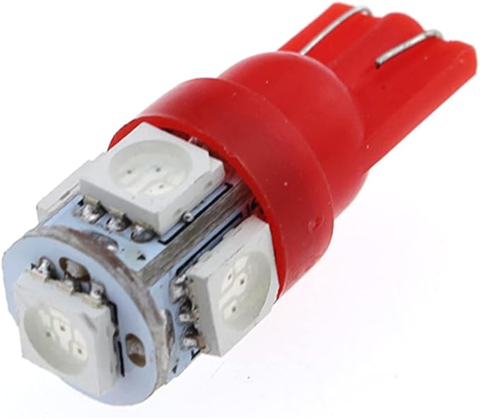 3Pcs Red Interior Map Dome Light LED Bulbs Compatible with 1987-1996 Ford F-150 F-250 Bronco