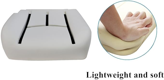 SecosAutoparts Driver Side Bottom Seat Foam Cushion Pad Insert Bottom Compatible with Chevy Silverado Sierra Tahoe Suburban Avalanche GMC Yukon 2003 2004 2005 2006 Replaces 88941606 19330710