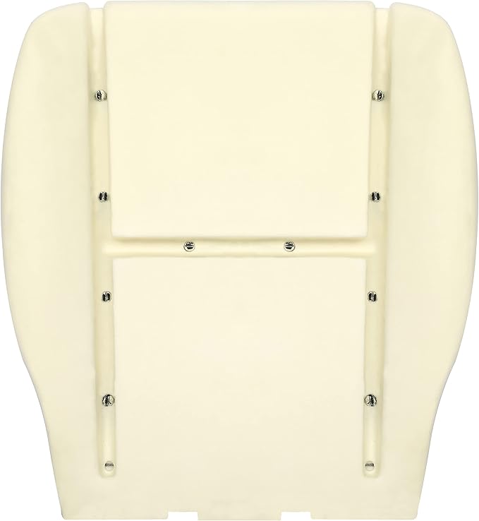 KUAFU Bottom Seat Foam Cushion Pad Compatible with 2007-2014 Chevy Silverado 1500 2500HD 3500HD LT LS LTZ Z71 Front Driver Side Beige