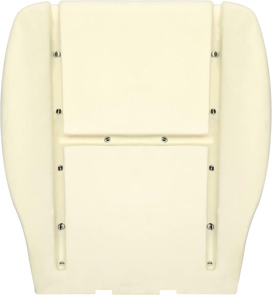 KUAFU Bottom Seat Foam Cushion Pad Compatible with 2007-2014 Chevy Silverado 1500 2500HD 3500HD LT LS LTZ Z71 Front Driver Side Beige
