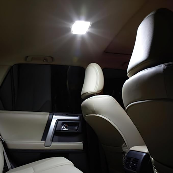 EASY EAGLE LED Interior Car Lights for Cherokee-XJ-1997-2001: 14 Piece Kit White LED Light Bulbs - Super Bright 6000K + Install Tool