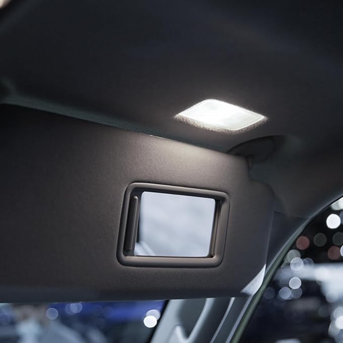 EASY EAGLE LED Interior Car Lights for Toyota-Camry-2012-2020: 13 Piece Kit White LED Light Bulbs - Super Bright 6000K + Install Tool