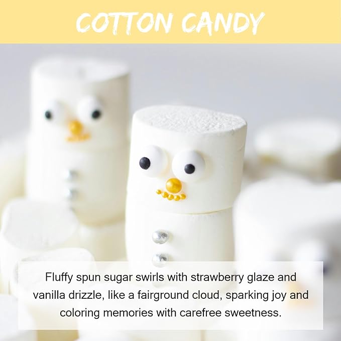 MUBYOK 1.5LB Cotton Candy Premium Scented Aroma Beads for Making Car Freshies Supplies PreScented Beads for Car Air Freshener Sachets Long-Lasing Scent