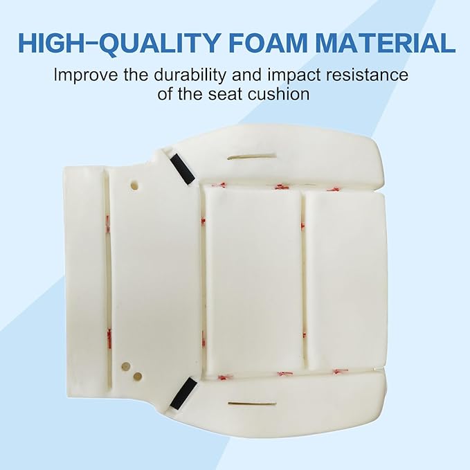 SecosAutoparts Driver Bottom Foam Seat Cushion Replacement Compatible with Chevrolet Suburban Silverado Tahoe GMC Sierra Yukon 2014 2015 2016 2017 2018 2019