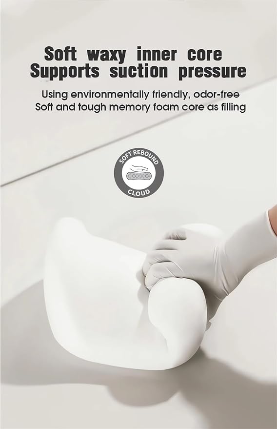 Car Headrest & Lumbar Support Cushion Ergonomic Car Seat Neck Back Rest Pillows Orthopedic Memory Foam Head Rest and Lower Lumbar Support Pillow Set Backrest Driving Seat Office Chair Support (Black)