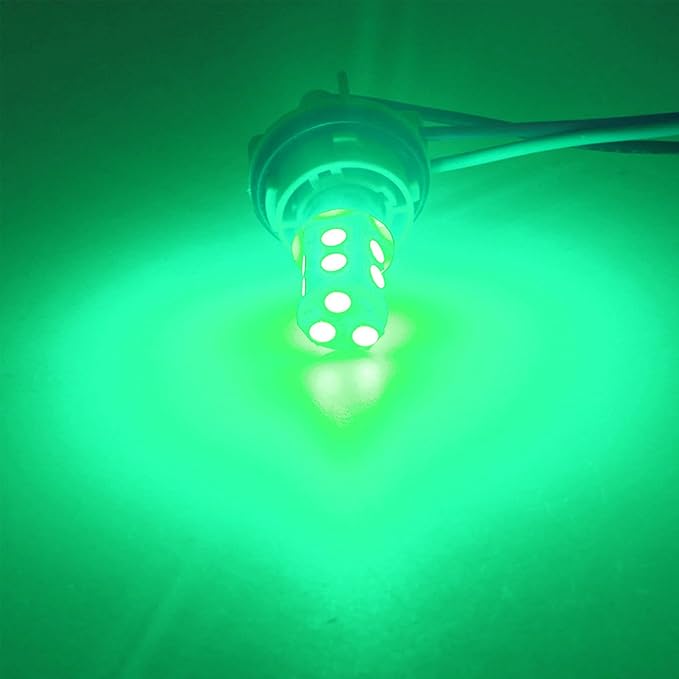 3Pcs Green Interior Map Dome Light LED Bulbs Compatible with 1987-1996 Ford F-150 F-250 Bronco