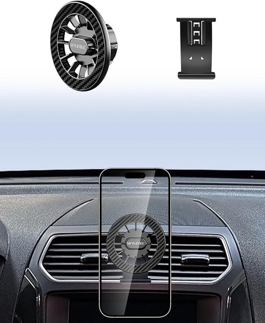 Car Phone Holder for Ford Explorer 2011-2018/Police Interceptor SUV 2013-2015 2016 2017 2018 Accessories Automobile Cradles Magnetic Phone Mount Compatible with MagSafe, Strong Magnets Cell Phone Base