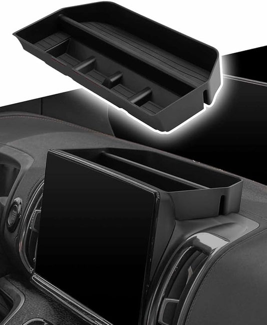 CDEFG for 2025 2026 Ford Expedition Dashboard Organizer Tray - Behind Screen Dash Storage Tray Expedition (Active, Platinum,Tremor, King Ranch) Accessories