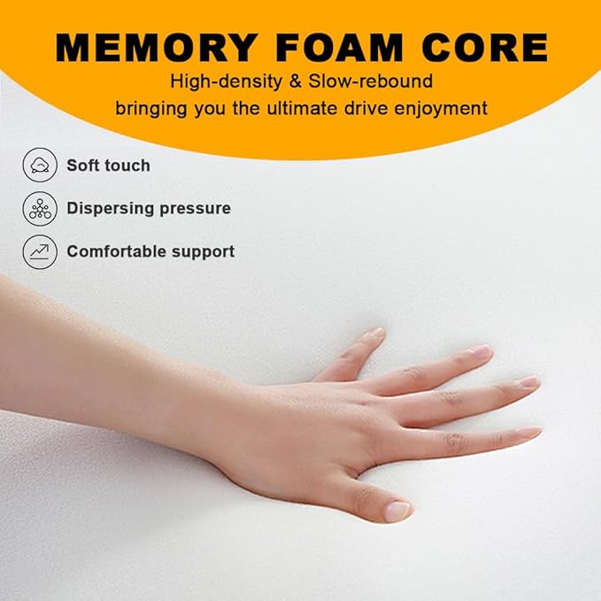 2 Seat Covers Fit for Acura ZDX 2024, Waterproof Premium Leather Automotive Accessories Seat Protectors Seat Cushions Wear-Resistant Car Seat Covers（Black&Orange,Front Deluxe）