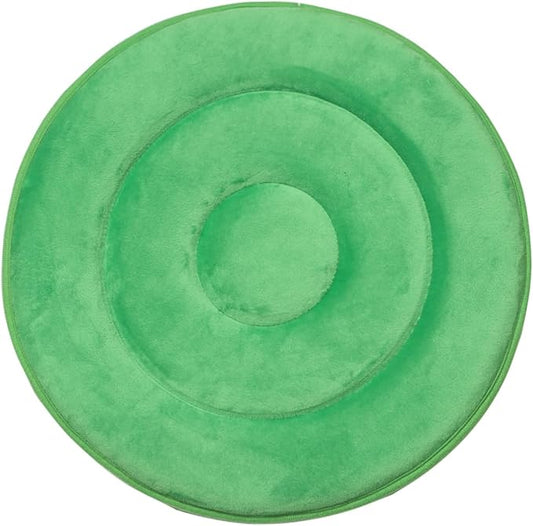 360 Degree Swivel Seat Cushion for Car or Chair,Rotating Seat Cushion for Elderly,Swivel Car Seat Chair Assist for Elderly to Turning Easily from Bed to Wheelchair (Green-1Count(17.7"X17.7"))