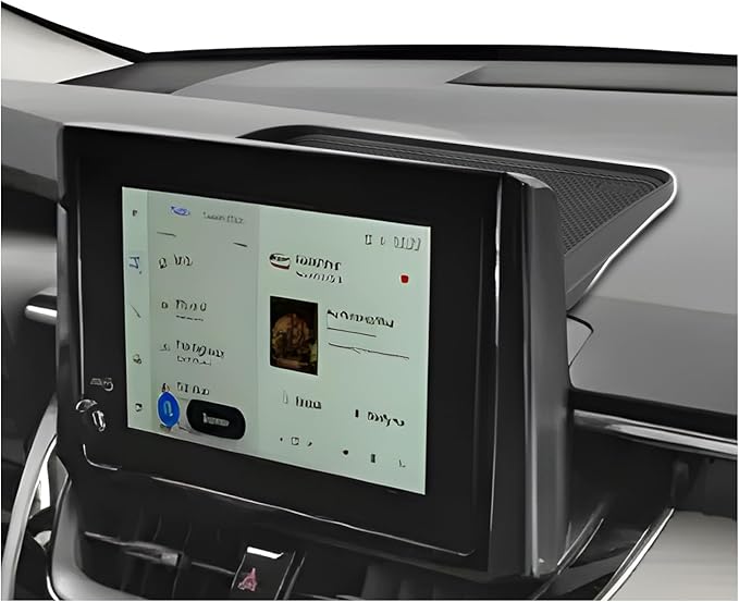 SXCY for 2026 Toyota Corolla Cross Dashboard Organizer Tray [2022-2026, 7/8 Inch Screen] for 2022-2026 Toyota Corolla Cross Accessories Screen Back Tray 2026 Corolla Cross Behind Dash Organizer Tray