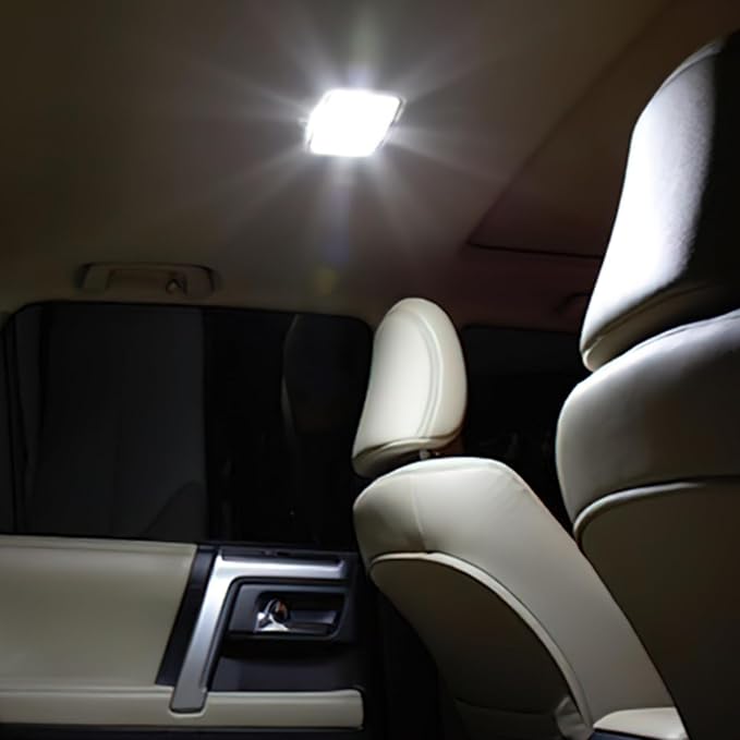 EASY EAGLE LED Interior Car Lights for Toyota-Camry-2012-2020: 13 Piece Kit White LED Light Bulbs - Super Bright 6000K + Install Tool