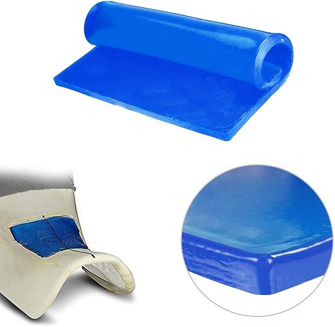 Motorcycle Seat Gel Pad Car Driver/Passenger Seat Cushion Shock Absorption Mat Comfort Soft DIY Seat Pad Cooling Office Chair Seat Cushion Accessories (30 x30 x 2cm)