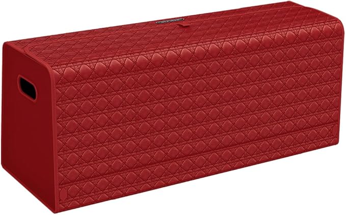 GMQ Car Trunk Organizer for SUV,Car Organizers and Storage with Collapsible Storage, Large Capacity for SUV, Truck, MPV (Red)