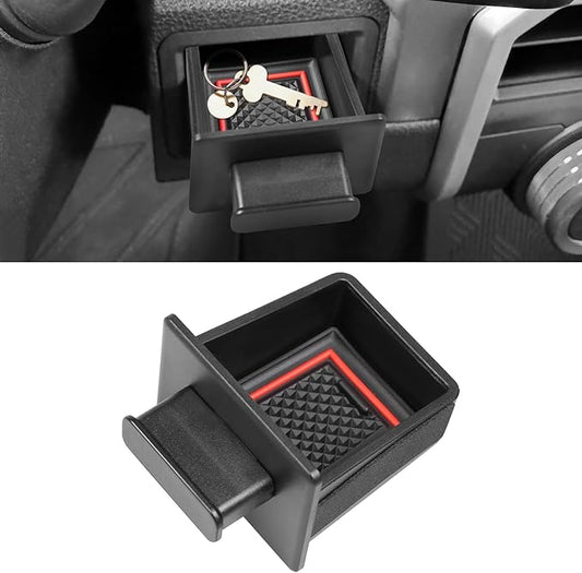 Drivers Side Dashboard Storage Drawer Tray Center Console Organizer Compatible With For Toyota Tacoma 2024-2026 Toyota 4Runner 2025-2026 Interior Cubby Drawer Organizer Tray Storage Box