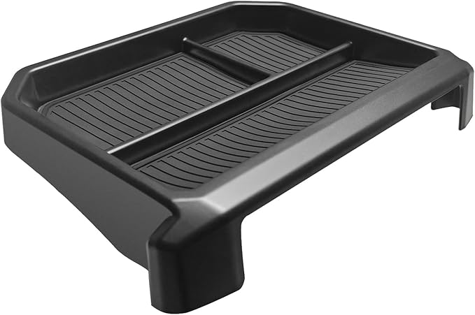 Muslogy Dashboard Storage Box Compatible with 2024-2026 Tacoma&2025 2026 4Runner Accessories Center Console Organizer w/8-inch Screen for SR SR5 TRD PreRunner TRD Sport Off-Road Pro Trailhunter(Black)