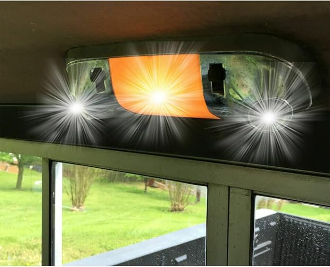 3Pcs White Interior Map Dome Light LED Bulbs Compatible with 1987-1996 Ford F-150 F-250 Bronco