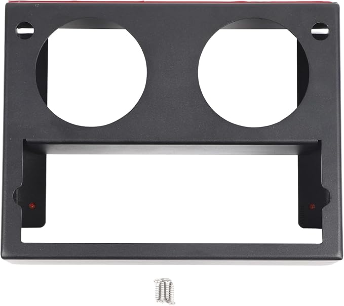 Backseat Floor Console Mounted Drink Holder for INEOS Grenadier 2020-2025 Accessories, Rear Seat Footwell Cup Holder Expander Organizer Tray, Backseat Floor Console Beverage Storage, Aluminum Alloy