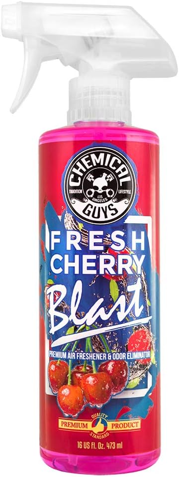 Chemical Guys AIR22816 Air Freshener & Odor Eliminator, Fresh Cherry Blast Premium, 16 fl. oz